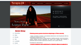 What Terapia-24.pl website looked like in 2020 (3 years ago)