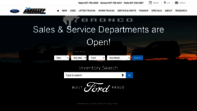 What Troyford.com website looked like in 2020 (3 years ago)