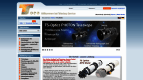 What Teleskop-express.de website looked like in 2020 (3 years ago)