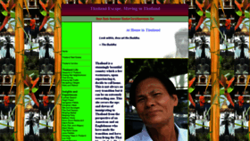 What Thailandescape.info website looked like in 2020 (3 years ago)
