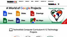 What Technokids.com website looked like in 2020 (3 years ago)