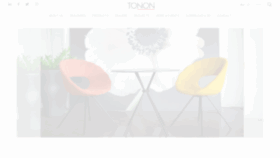 What Tononitalia.com website looked like in 2020 (3 years ago)