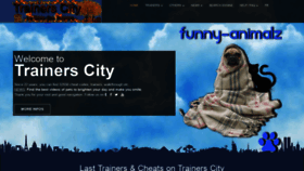 What Trainerscity.com website looked like in 2020 (3 years ago)