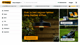 What Toppy.nl website looked like in 2020 (3 years ago)