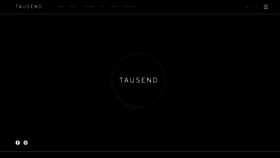 What Tausendberlin.com website looked like in 2020 (3 years ago)