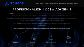 What Tomgaz.pl website looked like in 2020 (3 years ago)