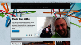 What Travelogues.dk website looked like in 2020 (3 years ago)
