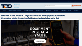 What Test-equipment-rental.com website looked like in 2020 (3 years ago)