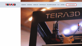 What Teira3d.com website looked like in 2020 (3 years ago)