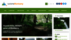 What Turisme-montseny.com website looked like in 2020 (3 years ago)