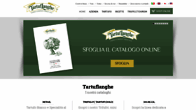What Tartuflanghe.com website looked like in 2020 (3 years ago)