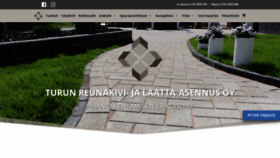 What Turunreunakivi.fi website looked like in 2020 (3 years ago)