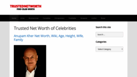 What Trustednetworth.com website looked like in 2020 (3 years ago)