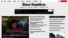 What Timesrepublican.com website looked like in 2020 (3 years ago)
