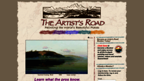 What Theartistsroad.net website looked like in 2020 (3 years ago)