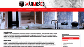 What Tessarolomarmores.com.br website looked like in 2020 (3 years ago)
