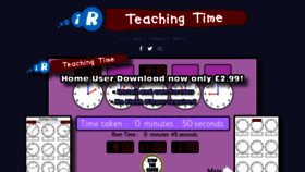 What Teachingtime.co.uk website looked like in 2020 (3 years ago)