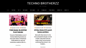 What Technobrotherzz.in website looked like in 2020 (3 years ago)