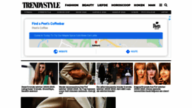 What Trendystyle.net website looked like in 2020 (3 years ago)