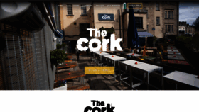 What Thecork.co.uk website looked like in 2020 (3 years ago)