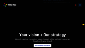 What Tactic-center.com website looked like in 2020 (5 years ago)
