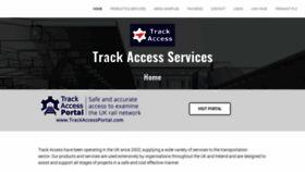What Trackaccess.co.uk website looked like in 2020 (3 years ago)