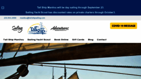 What Tallshipsailing.com website looked like in 2020 (3 years ago)