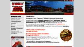 What Trapezblech-preis.de website looked like in 2020 (3 years ago)