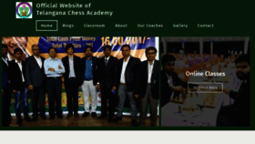 What Telanganachessacademy.com website looked like in 2020 (3 years ago)