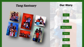 What Tangsanctuary.com website looked like in 2020 (3 years ago)