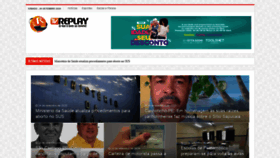 What Tvreplay.com.br website looked like in 2020 (3 years ago)