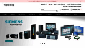 What Teknihaus.com website looked like in 2020 (3 years ago)