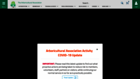 What Trees.org.uk website looked like in 2020 (5 years ago)