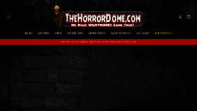 What Thehorrordome.com website looked like in 2020 (3 years ago)