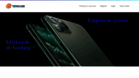What Topnck.com website looked like in 2020 (3 years ago)