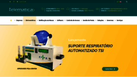 What Telematica.com.br website looked like in 2020 (3 years ago)