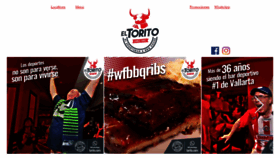 What Torito.com website looked like in 2020 (3 years ago)