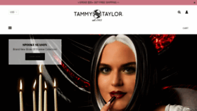 What Tammytaylornails.com website looked like in 2020 (3 years ago)