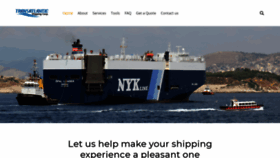 What Transatlanticshippingcorp.com website looked like in 2020 (3 years ago)