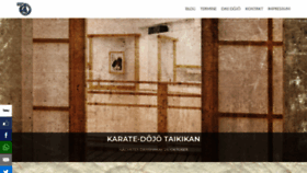 What Taikikan.de website looked like in 2020 (3 years ago)