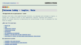 What Telecomlobby.com website looked like in 2020 (3 years ago)