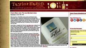 What Tayloreason.com website looked like in 2020 (3 years ago)