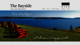 What Thebaysidebedandbreakfast.com website looked like in 2020 (3 years ago)