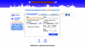What Tanielinielotnicze.pl website looked like in 2020 (3 years ago)