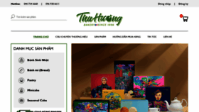 What Thuhuongbakery.com.vn website looked like in 2020 (3 years ago)