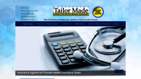 What Tailormadehealthcarespain.org website looked like in 2020 (3 years ago)