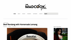 What Themadcook.com website looked like in 2020 (3 years ago)