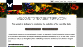 What Texasbutterfly.com website looked like in 2020 (3 years ago)