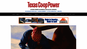 What Texascooppower.com website looked like in 2020 (3 years ago)