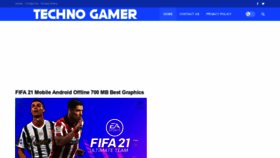 What Technogamer.in website looked like in 2020 (3 years ago)